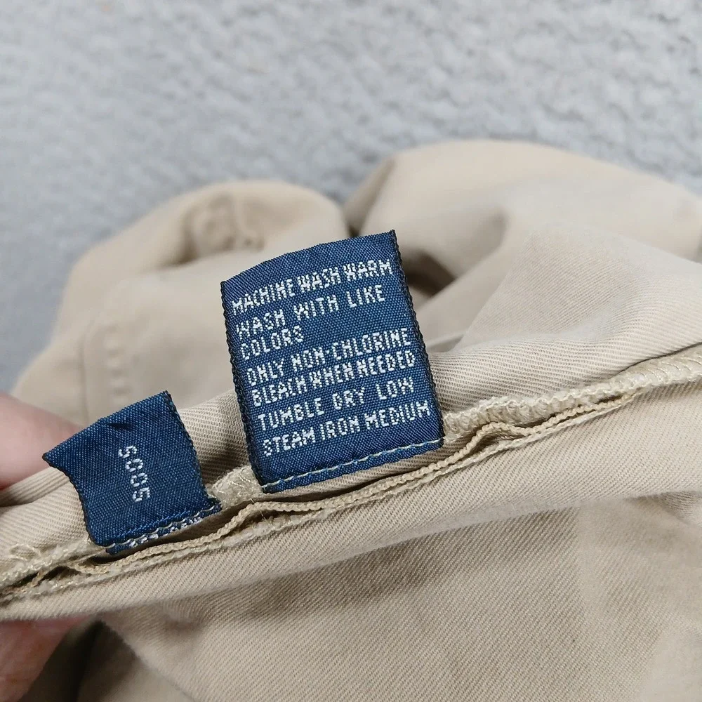 Polo Ralph Lauren‎ Classic Fit Shorts Mens 38 Tan Beige Cotton Chino EUC